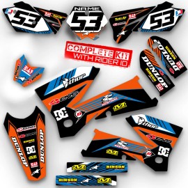 MX ISLAND 2012 2013 FITS KTM EXC EXC-F EXCF 350 500 GRAPHICS KIT MX DECAL DECALS STICKERS