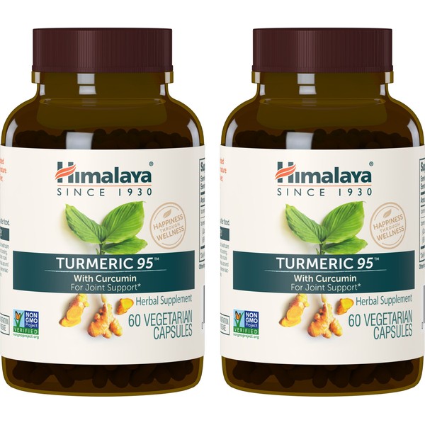 Himalaya Turmeric 95 with Curcumin for Healthy Joint Support and