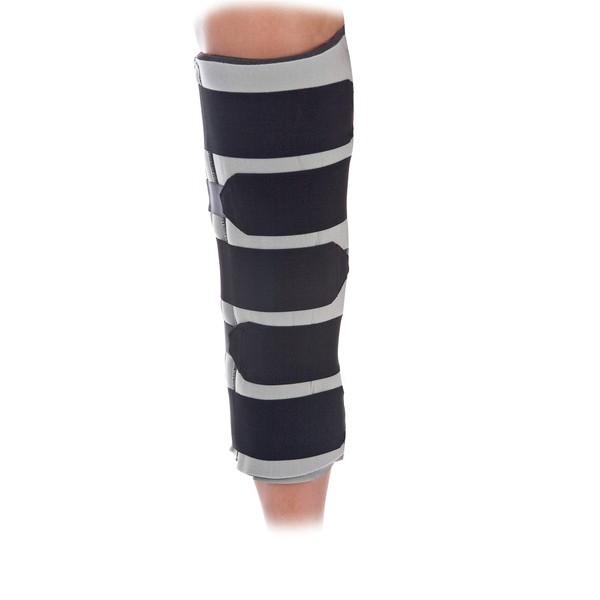 United Ortho 62018-C Foam Knee Immobilizer with Cotton Liner, 18" Size