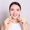 Natural Dental Floss Picks (100 Count) - Vegan, Eco Friendly,