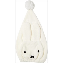 Marushin 5845002200 Children's Miffy Hair Dry Towel Hair Absorbent Quick Drying Towel for Girls and Boys
