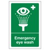 V Safety Emergency Eye Wash - Portrait 100 x 150