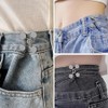 [GUANGUAN] Waist Adjustment Button 4-Piece Set Jeans Adjustment Button with