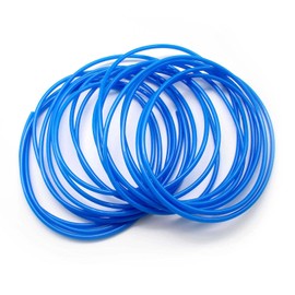 Air Hose, 6 mm Outer x 4 mm Inner Pneumatic Hose, SRJQXH 10 m Compressed Air Hose, Blue Polyurethane Hose is Suitable for Pneumatic Devices and Air Compressor