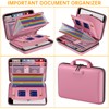 DocSafe Fireproof File Organizer with Lock, Hard-Shell Case Fireproof Document