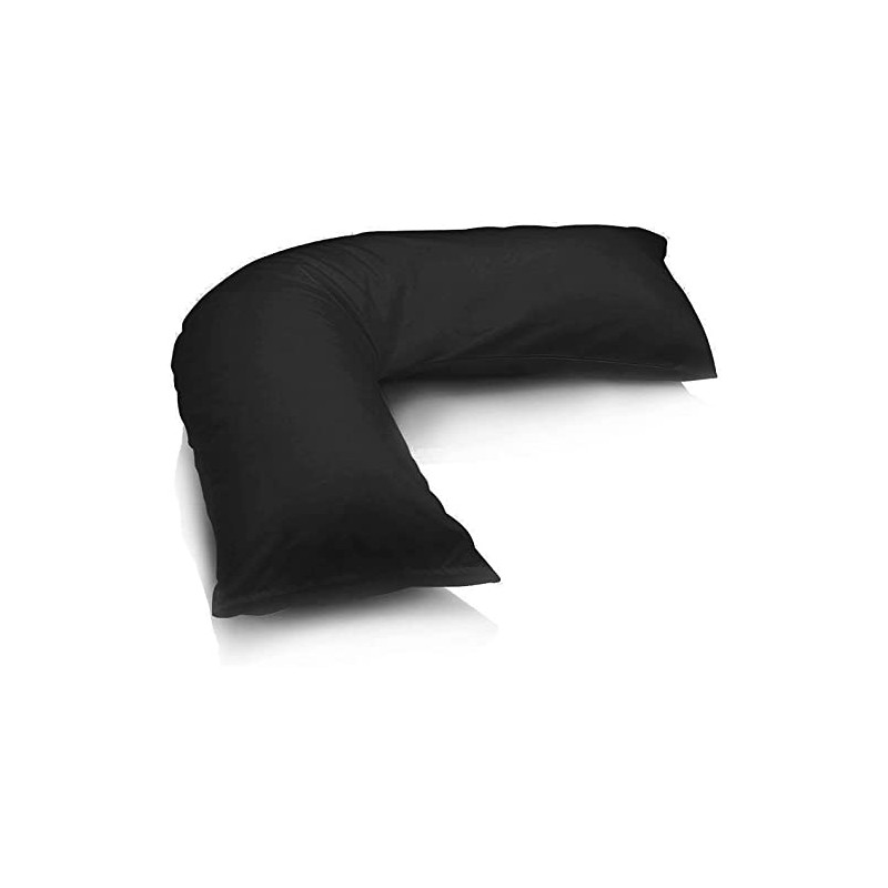 Easy Care V Shaped Pillowcase Plain Dyed Polycotton Machine Washable