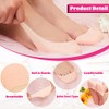 6 Pcs Toe Covers Toe Protectors for Women Silicone Toe
