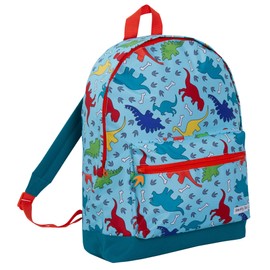 ScruffyTed Dinosaur Backpack Girls Boys Dino Rucksack For Kids Large Capacity Travel Satchel with Padded Tablet Compartment Nursery School Bag