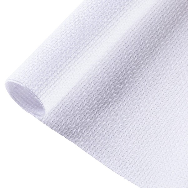 CANFOISON Aida Cloth Big Size 14 Count, White Cross Stitch