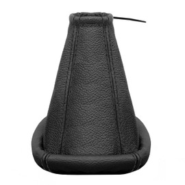 L & P Car Design L&P A0002 Gear Stick Gaiter 100% Genuine Leather Black Replacement Part for Corsa C