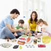 Fegalop Caja registradora Juguetes para niñas Juegos de imaginación Supermercado