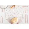 Fox Run Pastry/Baking Mat with Measurements, Silicone