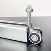 BIAXJUNY 4 Wheel Trolley Assembly Roller Trolley Silent M10 Bolt