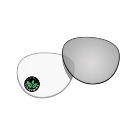 Raydi Impact-Resistant Polycarbonate Replacement Lenses Compatible with Meta Headliner RW4009 50mm - Sunglass Lenses - Photochromic Clear - Non-Polarized