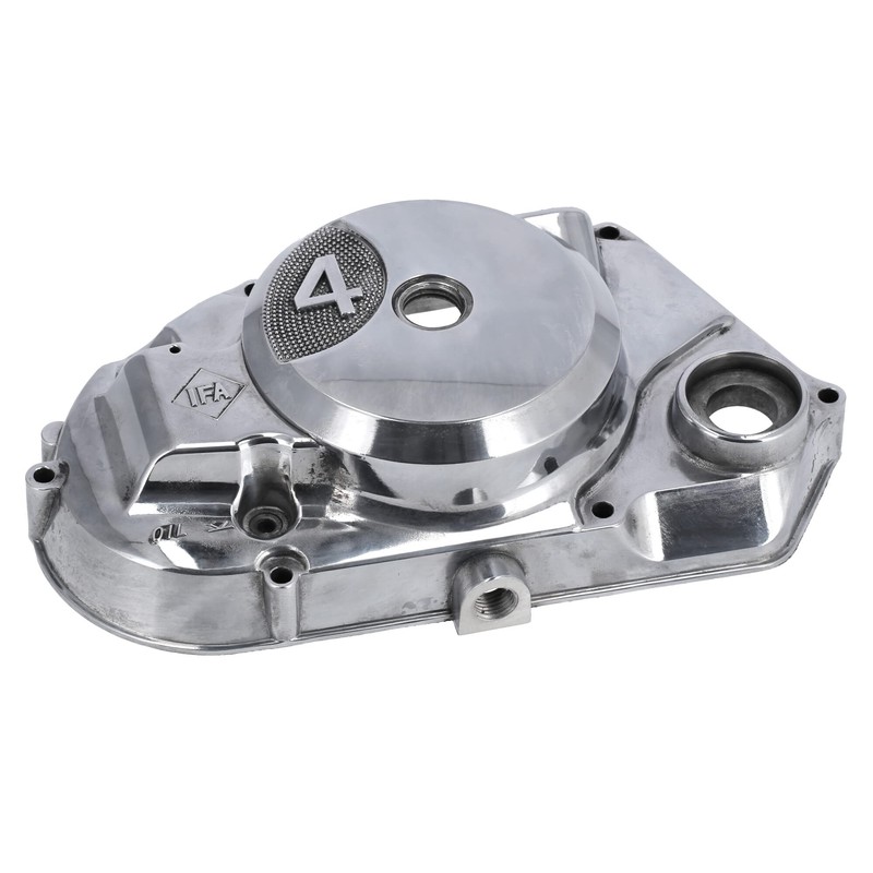 Clutch Cover DZM 4-Speed Polished Aluminium for M500-M700 Engine