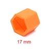 uxcell 20pcs 17mm Rubber Car Wheel Tire Tyre Nut Screw