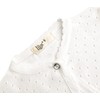 Lilax Baby Girls' Knit Long Sleeve One Button Closure Bolero