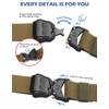 BESTKEE Tactical Belt, 1.5" Military Work Belt, Heavy Duty Nylon
