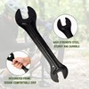 2PCS Bicycle Cone Spanner Hub Wrench Axle Hub Cone Wrench,