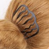 Baluue 2pcs u Shape Metal Hair Forks Side Combs for