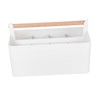 Operitacx Adjustable Divided Storage Basket with Handle Portable Caddy Organizer