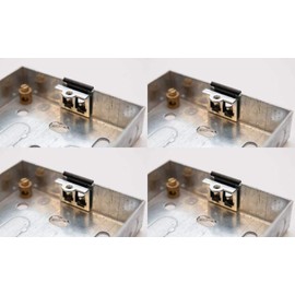 Back Box Repair Clips - Pack of 4 | Damaged Electrical Socket Box Fix