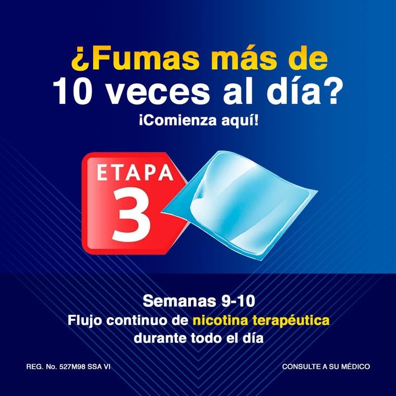 NiQuitin Etapa 3-2 Pack Tratamiento Para Dejar De Fumar