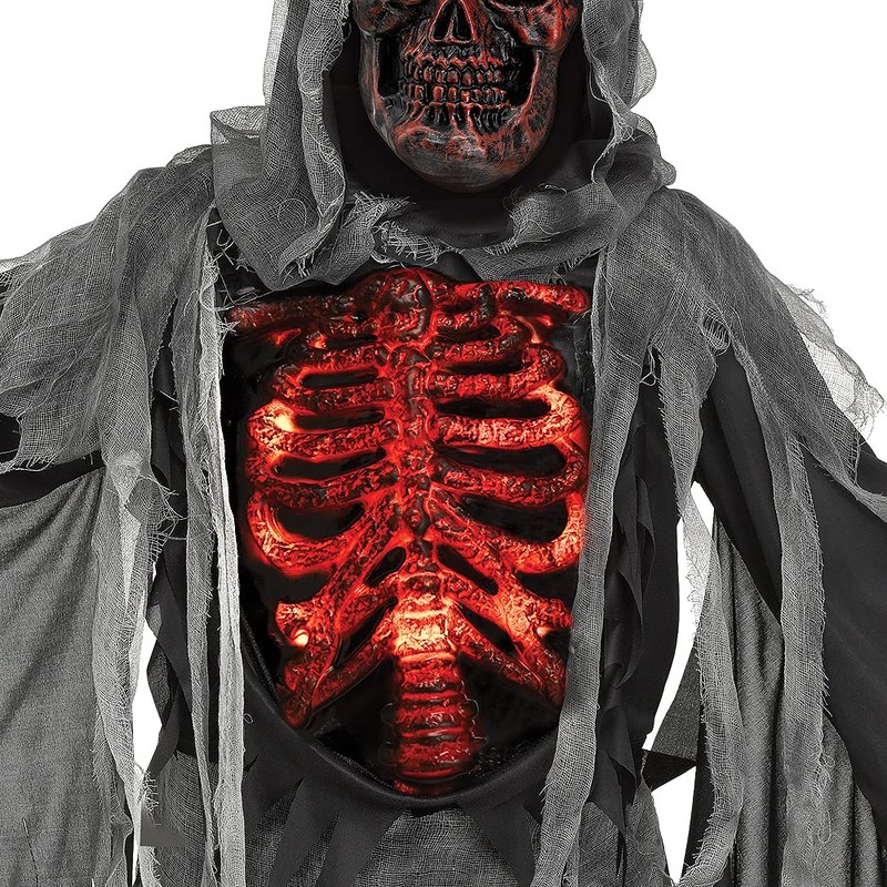 Fun World Smoldering Reaper Costume, Medium, Multicolor