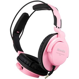 Superlux HD661 BABY PINK Enclosed Studio Monitor Headphones, Pink