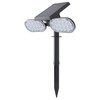 Solar Motion Sensor Wall Light 2 Heads IP65 Waterproof High