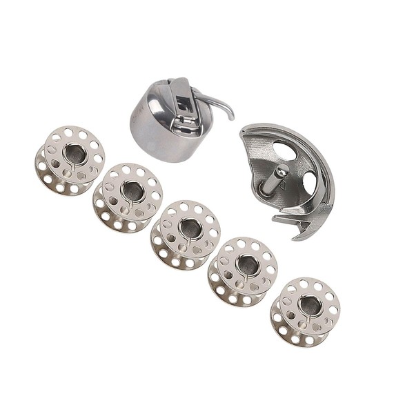 Metal Bobbin Kit, Sewing Machine Bobbin, Hook, Bobbin Case &