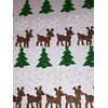33 Glitter Holiday Christmas Trees Reindeer Snowflakes Stickers Scrapbook Embellishments