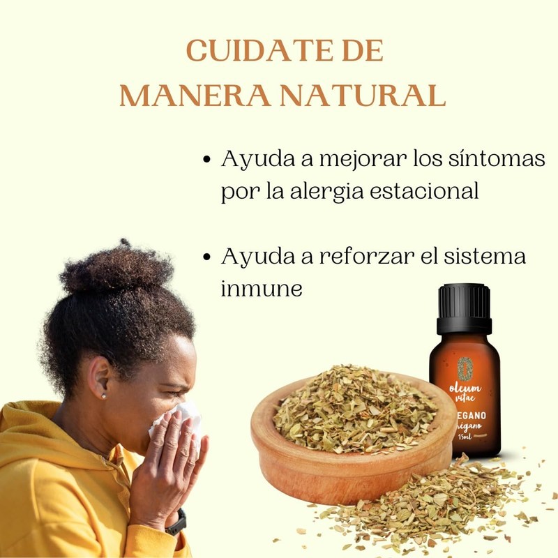 OLEUM VITAE 3x 2 Aceite Esencial De Orégano 100% Puro