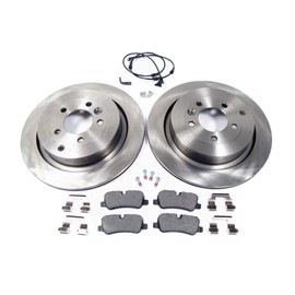 Rear Brake Kit, Includes Standard Rotors & Textar Brake Pads SDB000646 LR019627 for Land Rover LR3 V8 2005-2009