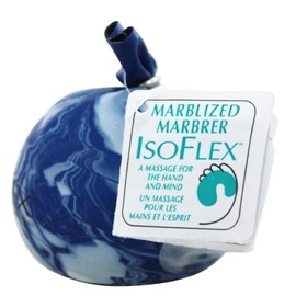 Isoflex For Stress Relief / Hand Exercise Marblized (Colors May Vary) (6 Pack)
