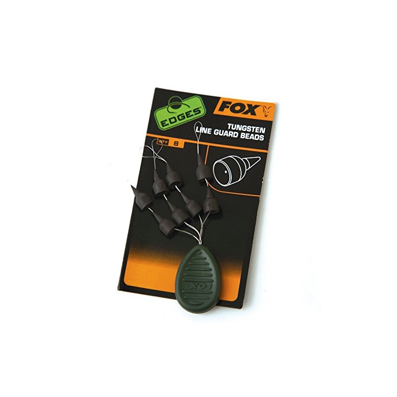 Fox Tungsten Line Guard Beads Qty 8 (cac671)