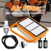 Hoypeyfiy 7PCS Air Filter Spark Plug Hose Primer Bulb Kit