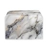 ZDCUSTOM White Marble Toaster Cover 4 Slice Bread Toaster Oven