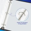 100 Pack Clear Sheet Protectors, 8.5 x 11 inch Page