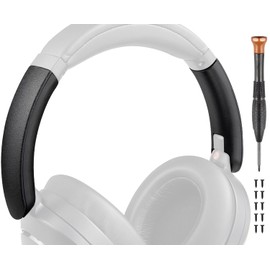 SOULWIT Headband Side Cover Slider Outer & Inner for Sony WH-XB910, XB910N Extra Bass Noise Cancelling Headphones(Do Not Fit WH-XB900N), Replacement Head Band Repair Part Accessories Kit - Black