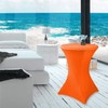 RELIANCER 1 Pack 32inch Highboy Cocktail Round Spandex Table Cover