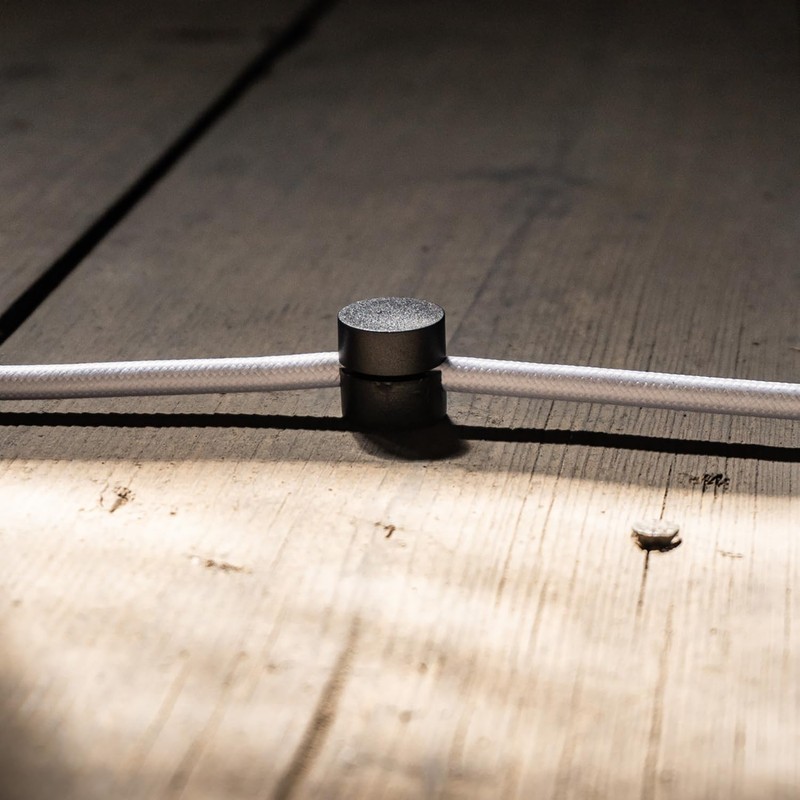 smartect Two-piece wall and ceiling pins for textile cables [8