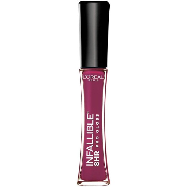 L’Oreal Paris Makeup Infallible 8 Hour Hydrating Lip Gloss, Undeniable Mauve, 0.5 Ounce