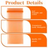 HJZHII 400Pcs Mini Plastic Baggies, 1.2x1'' Colored Resealable Storage Bags