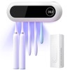 MIMORE Toothbrush Holder, 5 Toothbrush Slots & Timer Function, Cordless
