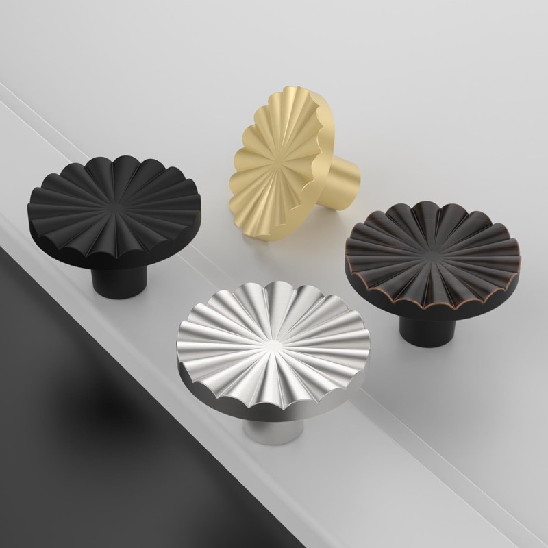 Coinkoly 10 Pack Brushed Nickel Cabinet Knobs Dresser Knobs Satin