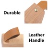 SuKeYuan 1 Pcs Door Stopper Non-Slip Wooden Door Wedge Wedges