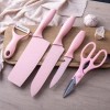 K&H Set Cuchillos Jaspeado Acero Inoxidable Profesionales 6pz
