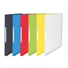 Esselte Folder Sleeves, A4, Clear Pockets, Flexible Cover, Assorted Colours,