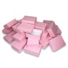 N'icePackaging 50 Qty - Light Sunset-Pink Cotton Filled Gift Boxes